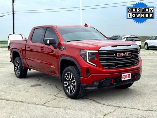 Volcanic Red Tintcoat 2024 GMC Sierra 1500 AT4