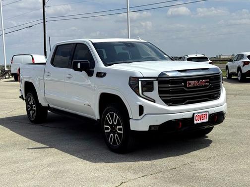 Summit White 2024 GMC Sierra 1500 AT4