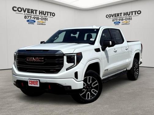 Summit White 2024 GMC Sierra 1500 AT4