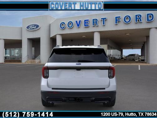 Space White Metallic 2026 Ford Explorer ST-Line
