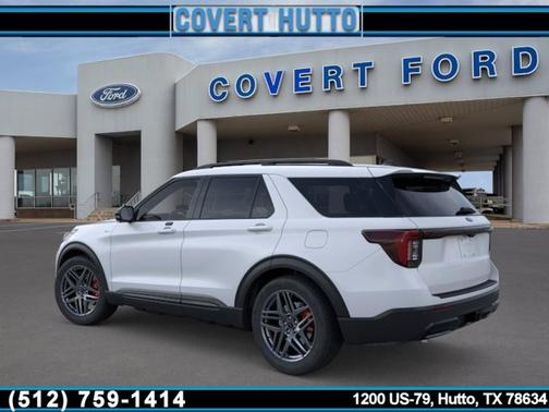 Space White Metallic 2026 Ford Explorer ST-Line