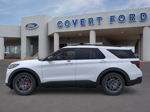 Space White Metallic 2026 Ford Explorer ST-Line