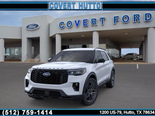 Space White Metallic 2026 Ford Explorer ST-Line
