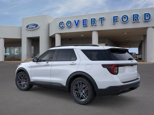 Space White Metallic 2026 Ford Explorer ST-Line