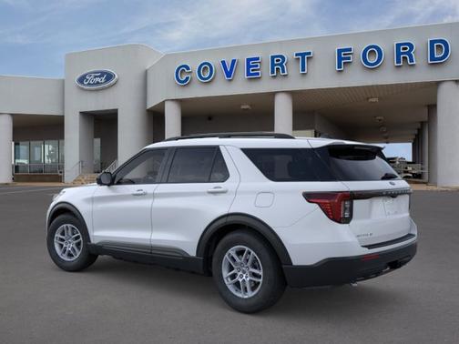 Space White Metallic 2026 Ford Explorer Active