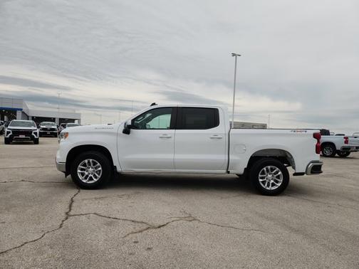 Summit White 2025 Chevrolet Silverado 1500 1LT