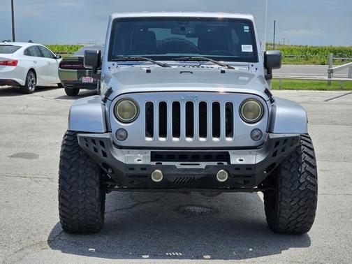 Billet Silver Metallic Clearcoat 2016 Jeep Wrangler Unlimited Sahara