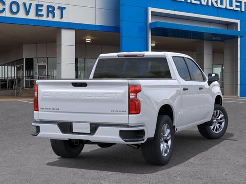 Summit White 2026 Chevrolet Silverado 1500 Custom