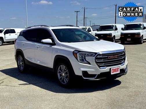 White Frost Tricoat 2022 GMC Terrain SLT