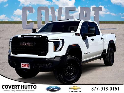 Summit White 2024 GMC Sierra 2500 AT4X