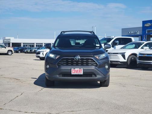 Gray 2021 Toyota RAV4 XLE Premium