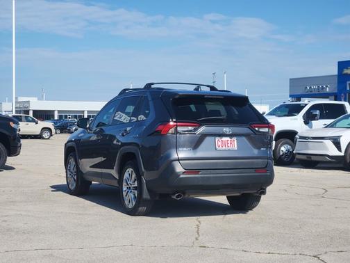 Gray 2021 Toyota RAV4 XLE Premium