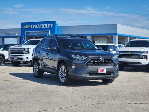 Gray 2021 Toyota RAV4 XLE Premium