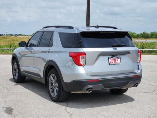 Silver 2021 Ford Explorer XLT