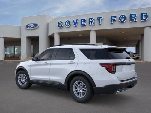 Space White Metallic 2026 Ford Explorer Active