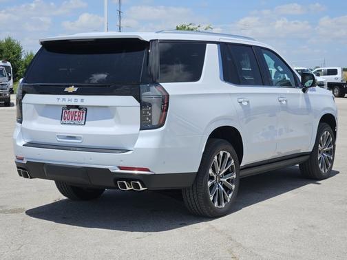 Polar White Tricoat 2026 Chevrolet Tahoe High Country