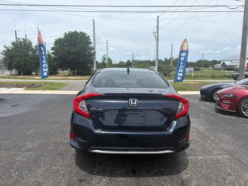 Blue 2019 Honda Civic EX-L