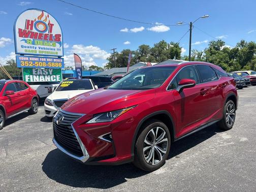 Red 2016 Lexus RX 350 Base