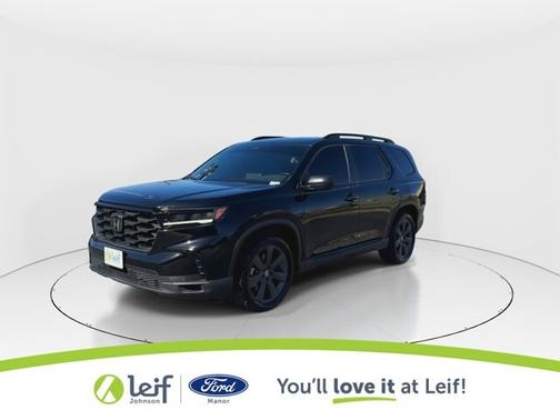 Crystal Black Pearl 2023 Honda Pilot SPORT