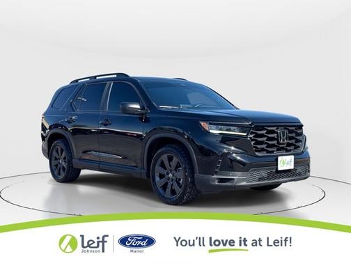 Crystal Black Pearl 2023 Honda Pilot SPORT