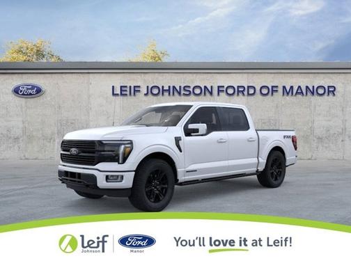 STAR WHITE METALLIC TRICOAT 2025 Ford F-150 PLATINUM
