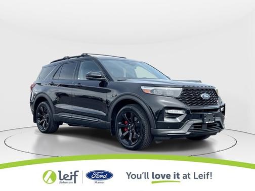 AGATE BLACK METALLIC 2023 Ford Explorer ST