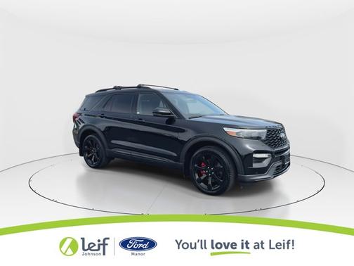 AGATE BLACK METALLIC 2023 Ford Explorer ST