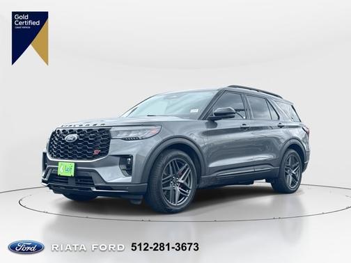 CARBONIZED GRAY METALLIC 2025 Ford Explorer ST