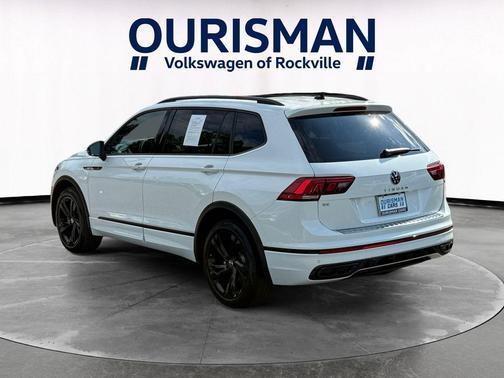 Opal White 2023 Volkswagen Tiguan 2.0T SE R-Line Black