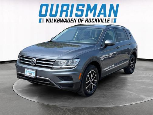 Platinum Gray Metallic 2021 Volkswagen Tiguan 2.0T SE 4MOTION