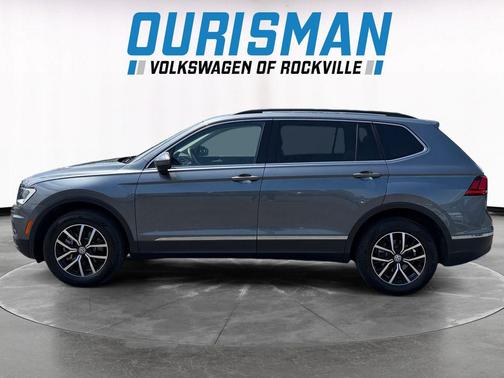 Platinum Gray Metallic 2021 Volkswagen Tiguan 2.0T SE 4MOTION