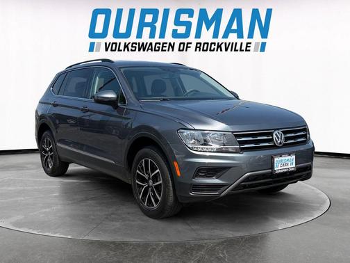 Platinum Gray Metallic 2021 Volkswagen Tiguan 2.0T SE 4MOTION