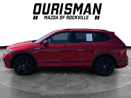 Red Metallic 2024 Volkswagen Tiguan 2.0T SE R-Line Black 4MOTION