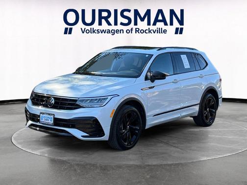 Opal White Pearl 2024 Volkswagen Tiguan 2.0T SE R-Line Black 4MOTION