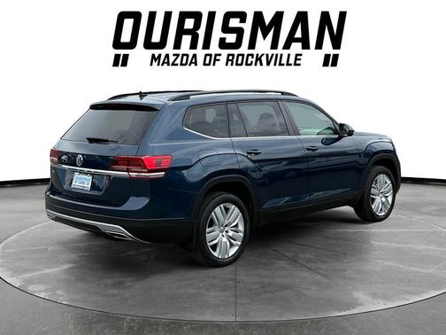 Blue 2020 Volkswagen Atlas 2.0T SE w/Technology