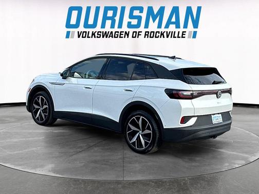 Opal White 2023 Volkswagen ID.4 AWD Pro S