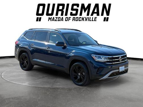 Tourmaline Blue Metallic 2023 Volkswagen Atlas 3.6L SE w/Technology