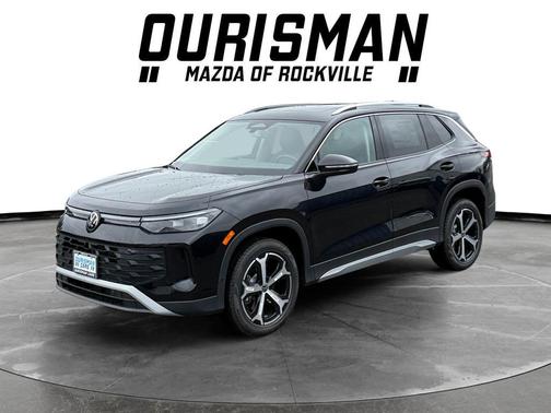 deep black pearl 2026 Volkswagen Tiguan 2.0T SE 4MOTION