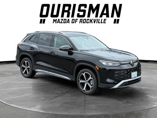 deep black pearl 2026 Volkswagen Tiguan 2.0T SE 4MOTION