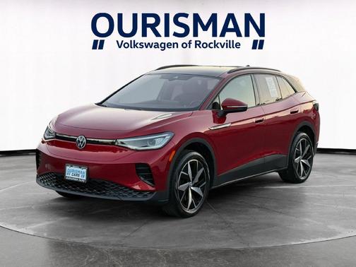 Red Metallic 2023 Volkswagen ID.4 AWD Pro S