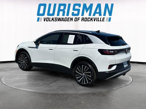 Opal White w/Black Roof 2023 Volkswagen ID.4 Pro S Plus