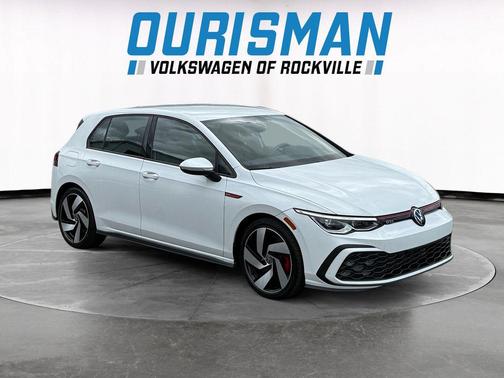Opal White Pearl 2024 Volkswagen Golf GTI 2.0T S DSG