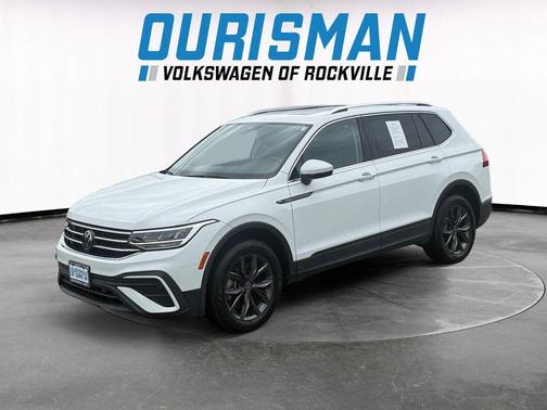 Pure White 2022 Volkswagen Tiguan 2.0T SE 4MOTION