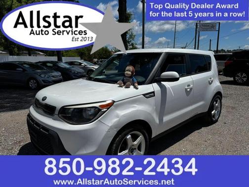 Clear White 2015 Kia Soul +