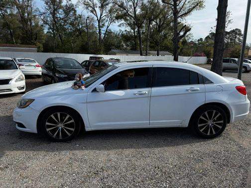 Bright White Clearcoat 2012 Chrysler 200 Touring