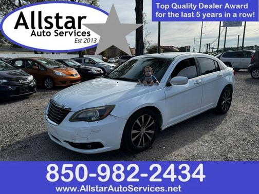 Bright White Clearcoat 2012 Chrysler 200 Touring