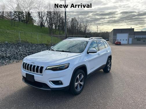Bright White Clearcoat 2020 Jeep Cherokee Limited
