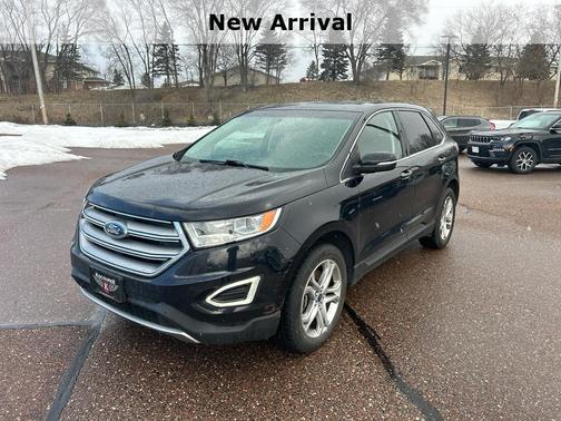 SHADOW BLACK 2016 Ford Edge Titanium