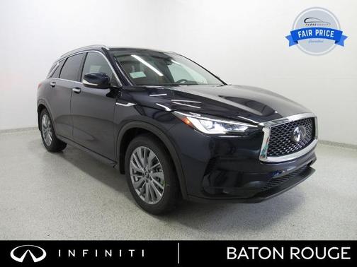 Hermosa Blue 2025 INFINITI QX50 LUXE