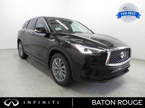 Black Obsidian 2025 INFINITI QX50 PURE